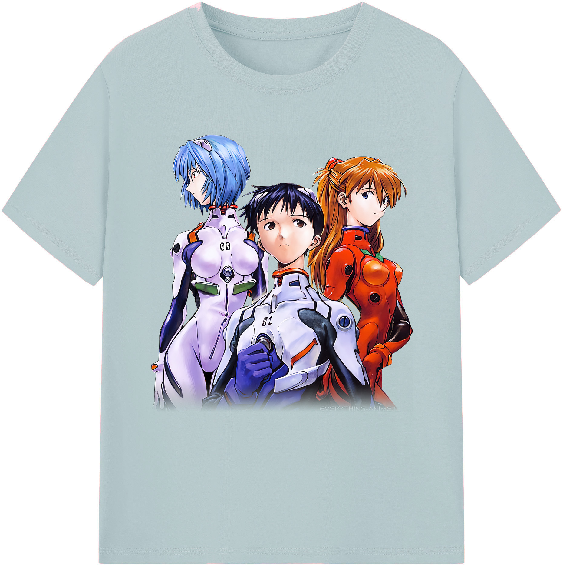 （画像用） EVA 新世紀エヴァンゲリオン 綿100％半袖Tシャツ（フロントプリント）